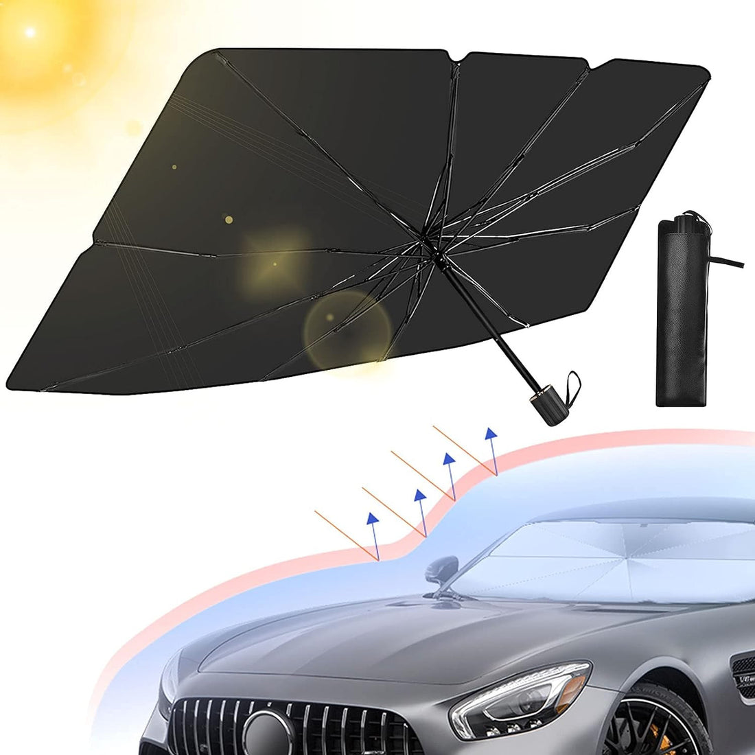 Car Umbrella – Ultimate Sun & Rain Protection for Your Vehicle