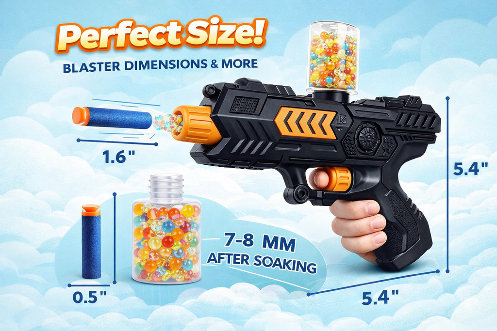 2 In 1 Soft Aqua Blaster Gun