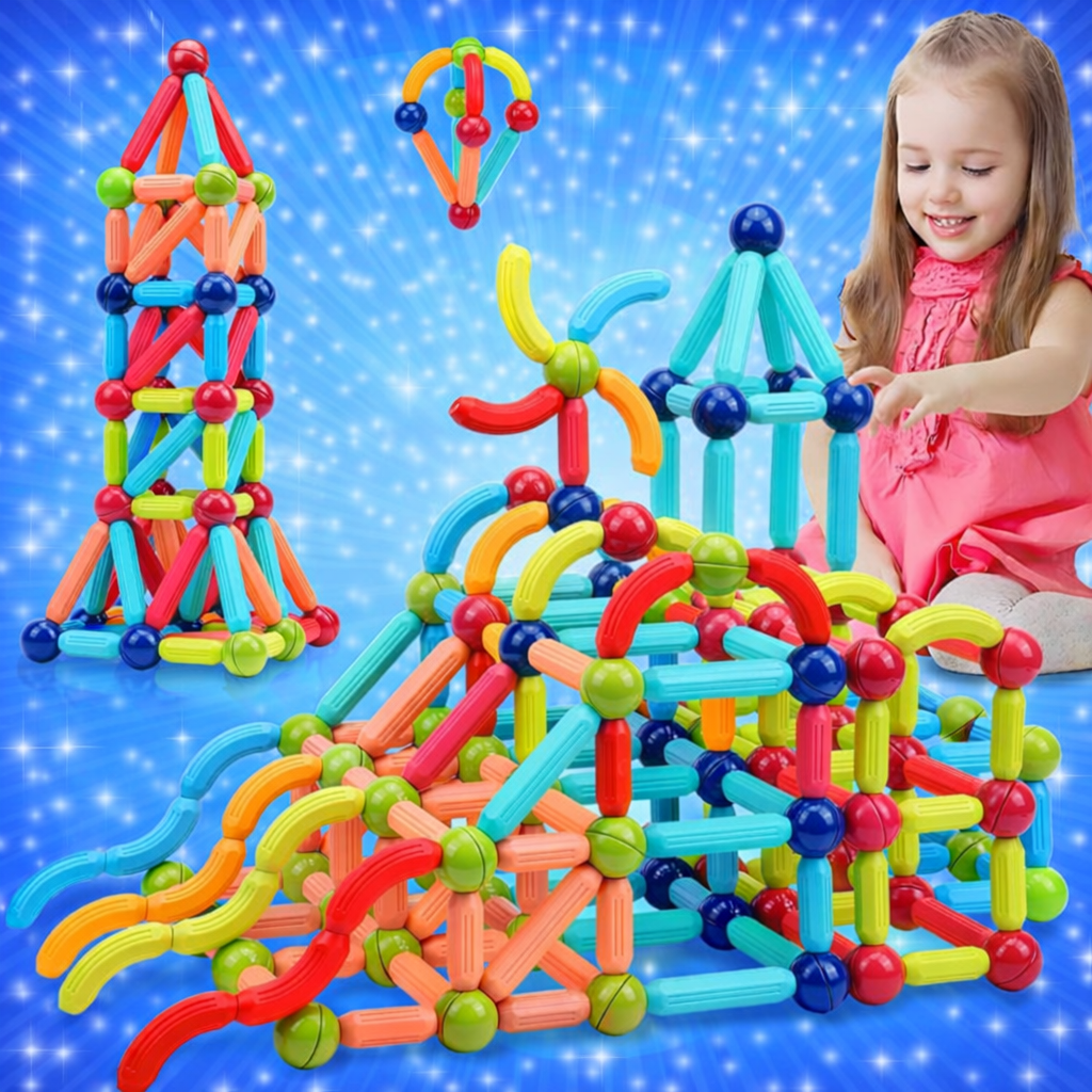 36 PCS Magnetic Sticks Blocks Games
