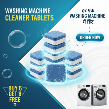 Washing Machine Cleaner Tablets || 🧼 Double the Clean, Double the Value! Buy 6 Washing Machine Cleaner Tablets, Get 6 Absolutely FREE!