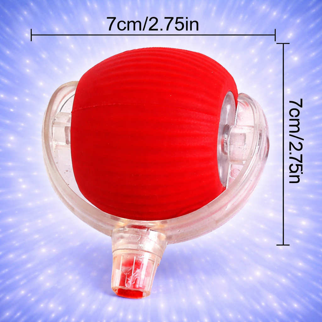 Interactive Rolling Ball for Dogs with Tail, Chase Mate Cat Toy, Electric Smart Automatic Rolling Pet Ball, Durable and Safe, Reduces Anxiety and Boredom