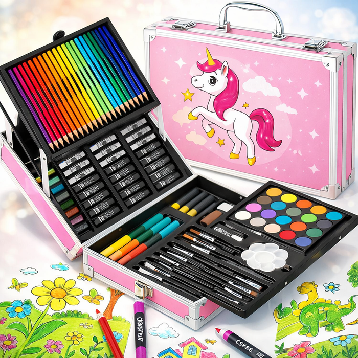Drawing Kit Pen Artist 145 Pcs Color Set