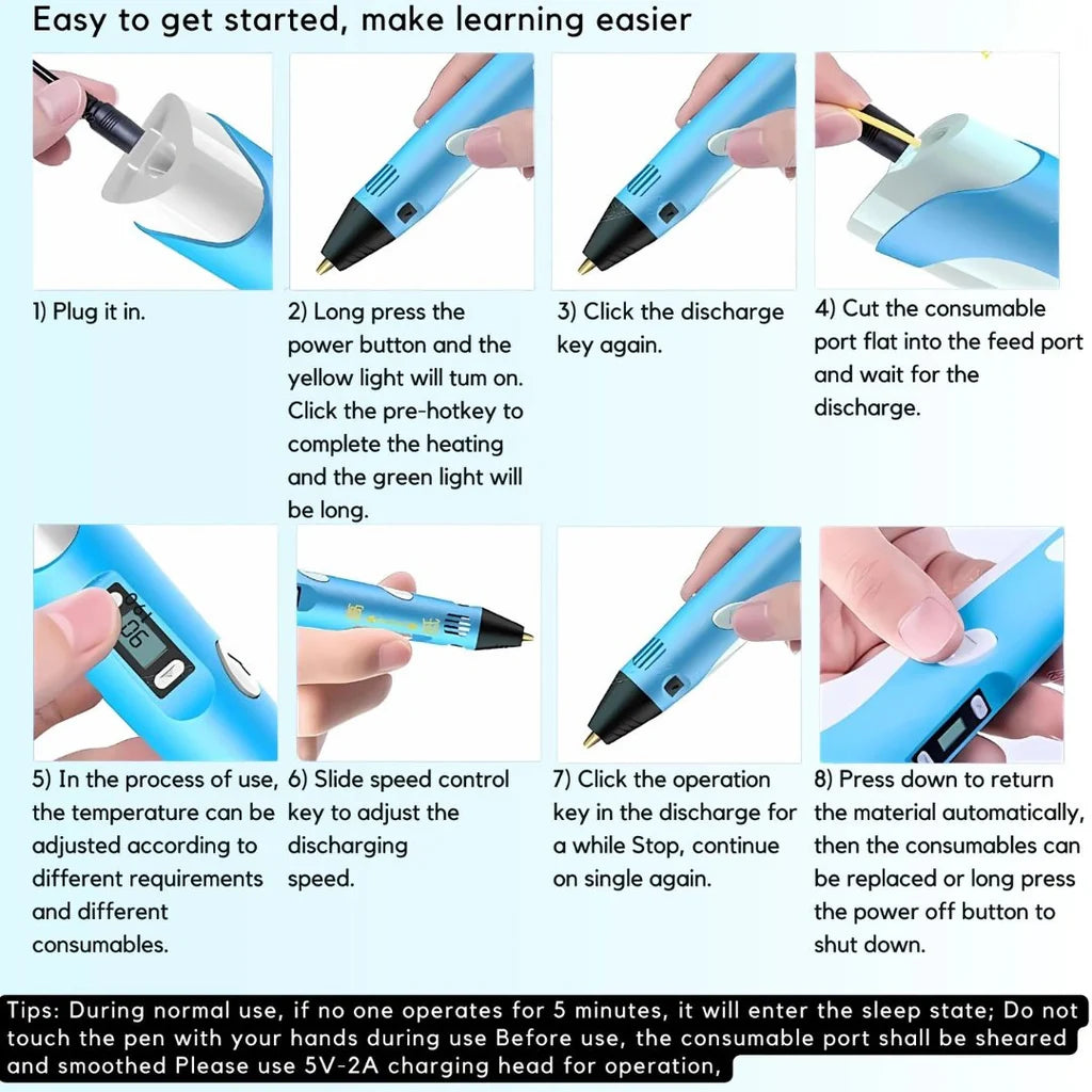 3D Printing Pen for Kids