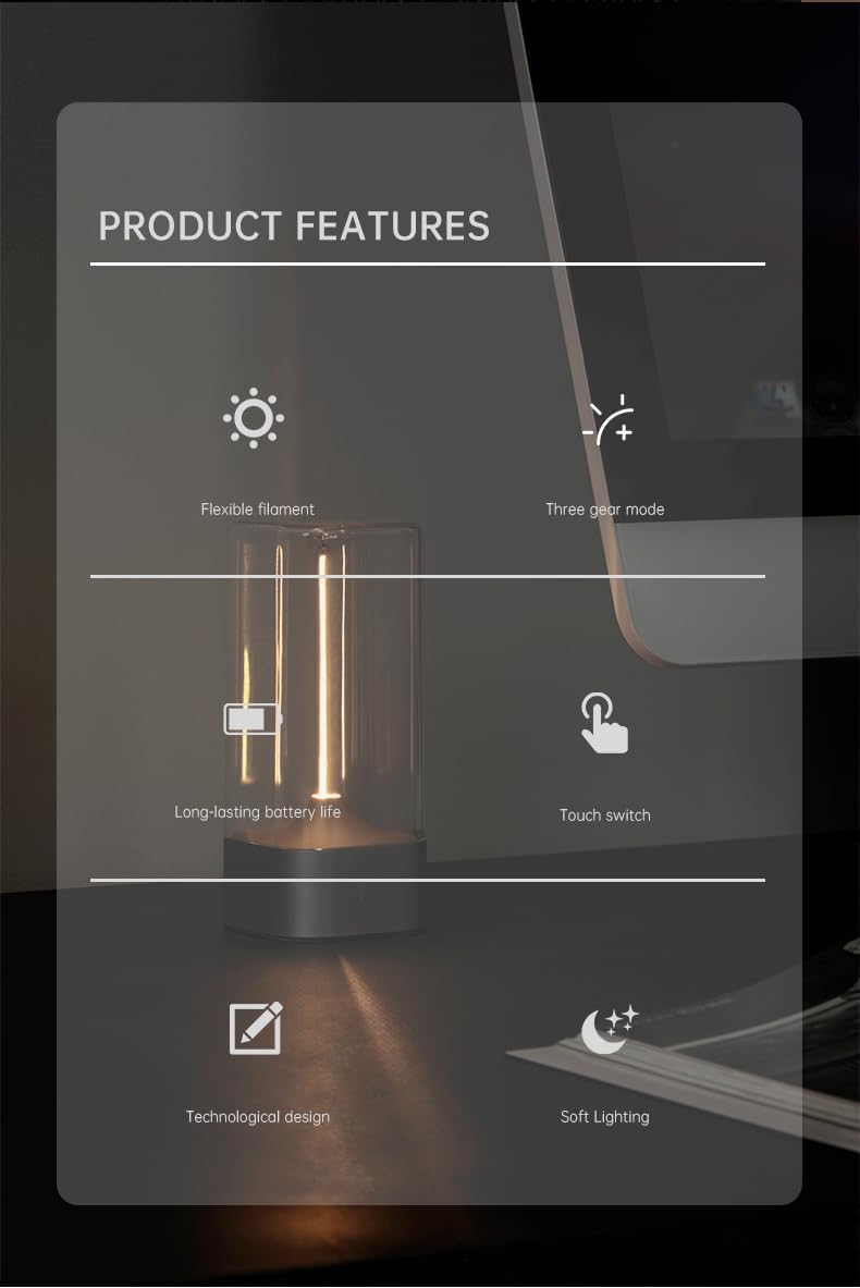 Night Lights LED Magnetic Touch Lamps Home Decoration Luxury Smart Home