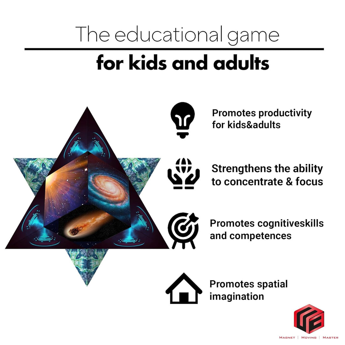 Shape Shifting Box, Extraordinary 3D Cube, Transforming Cubes Shifting Cube, Speed Cube Puzzle for Trainning The Brain, Puzzle Cube for Kids and Adults