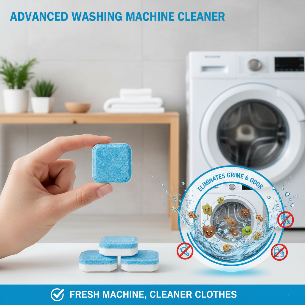 Washing Machine Cleaner Tablets || 🧼 Double the Clean, Double the Value! Buy 6 Washing Machine Cleaner Tablets, Get 6 Absolutely FREE!