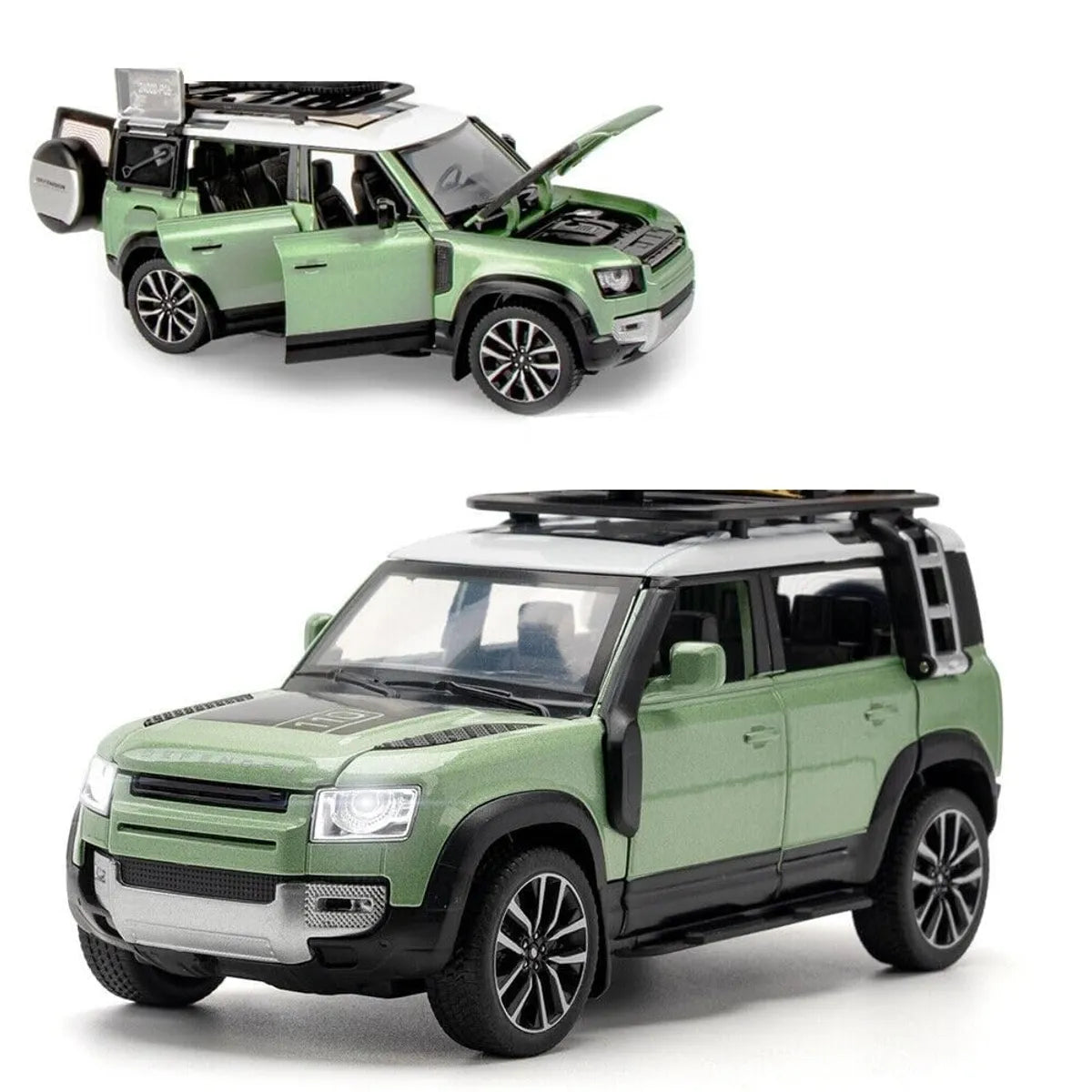 1:32 Diecasting Alloy Car Model Land Rover Defender AMG Toy Car, Pull Back Vehicles Toy Car for Toddlers Kids Boys Girls Gift Black