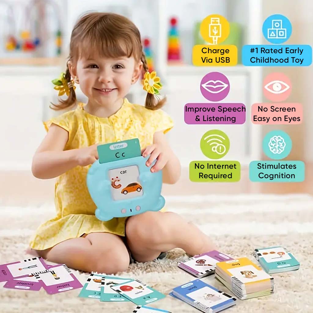 Denory English Talking Flash Cards || Talking Toy