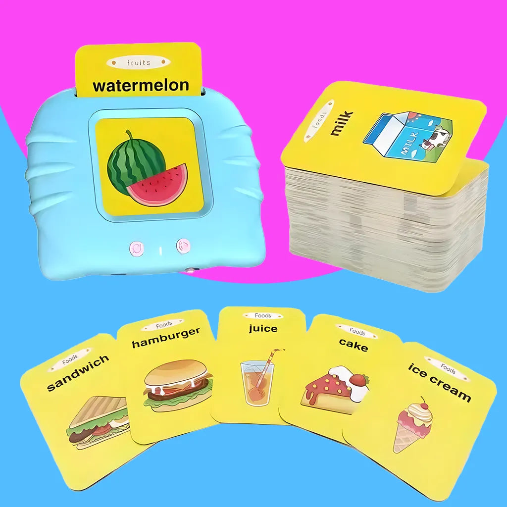 English Talking Flash Cards || Talking Toy