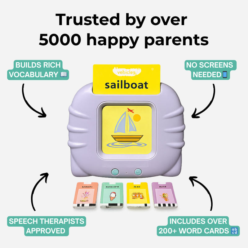 Denory English Talking Flash Cards || Talking Toy