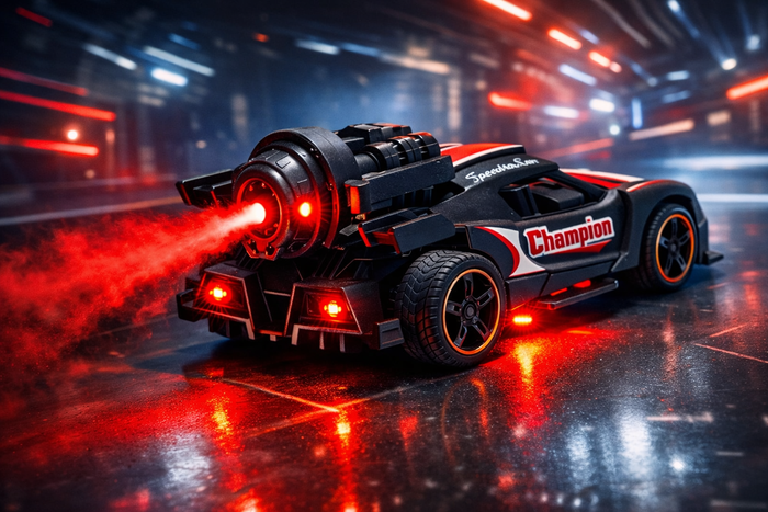 Drift Car with Smoke