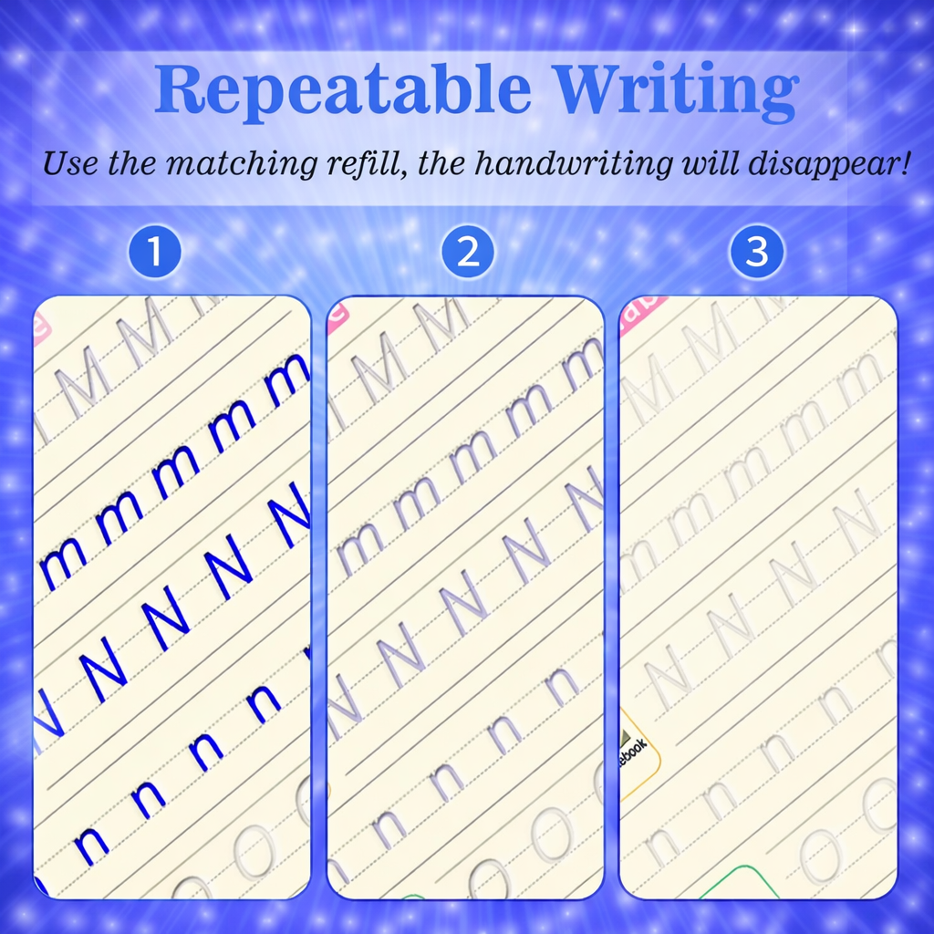 MAGIC PRACTICE BOOK (10 refil)