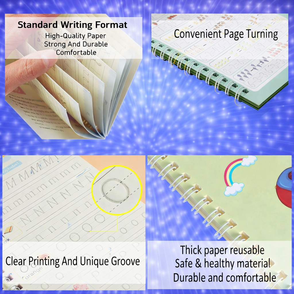 MAGIC PRACTICE BOOK (10 refil)