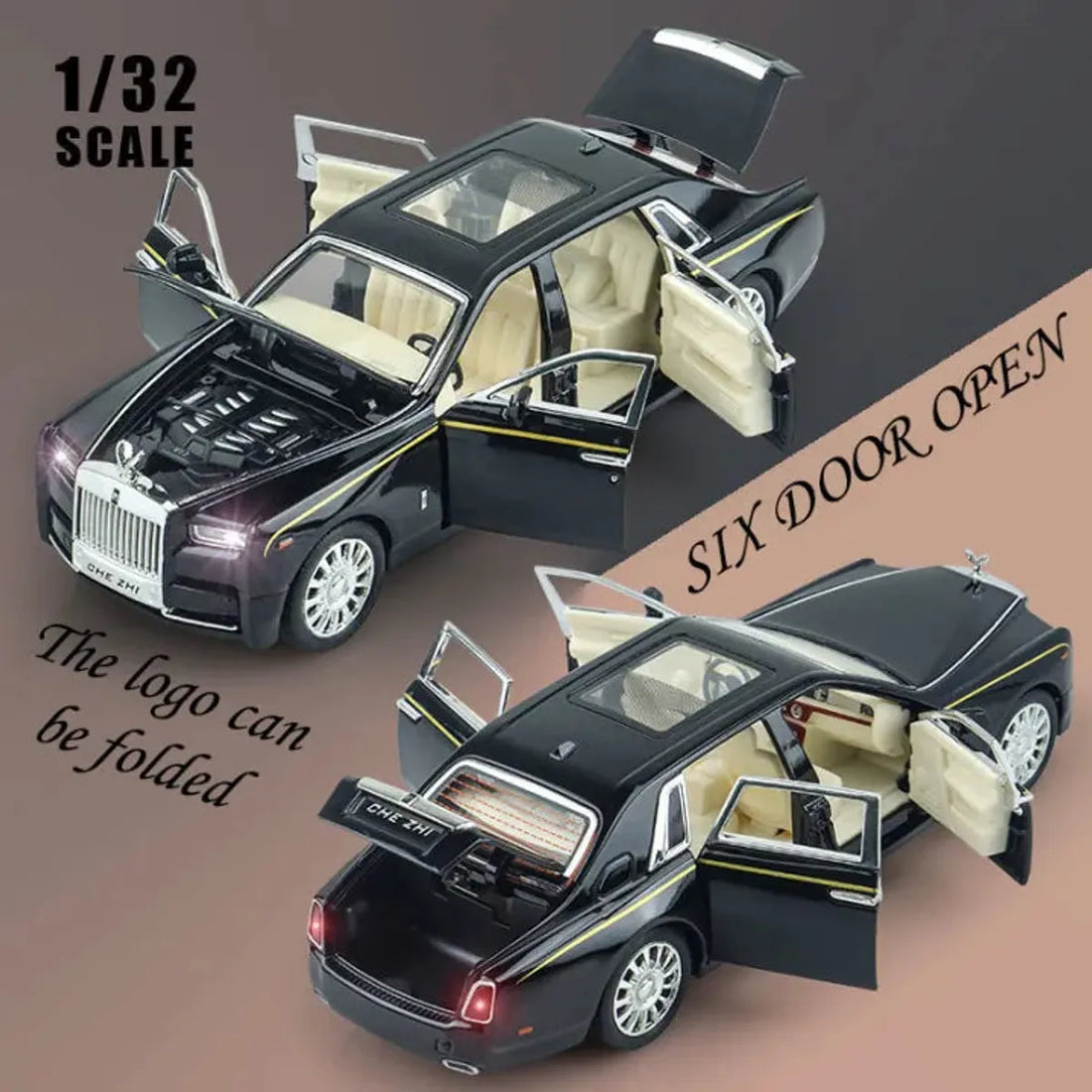 Rolls Royce Phantom Metal Diecast Car