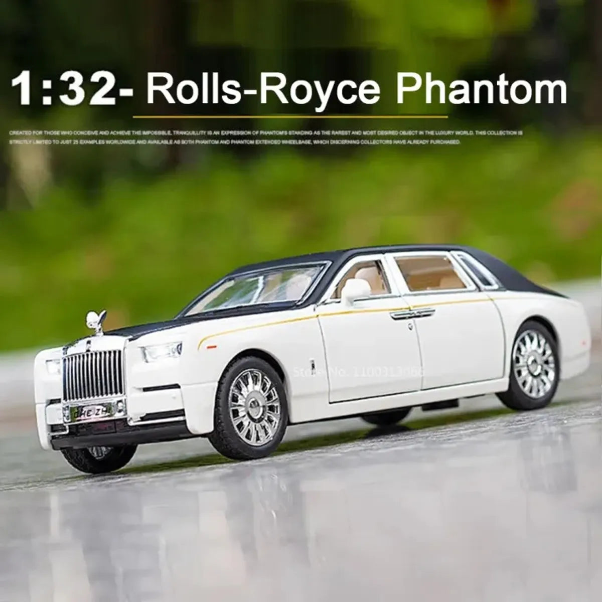 Rolls Royce Phantom Metal Diecast Car